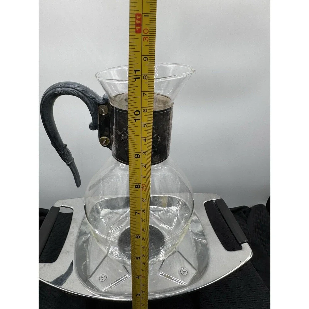 Vintage Corning Wear Royal Buffet Casserole Warming Stand & Tea-light Holder